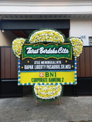 Papan Bunga Duka di Kandri