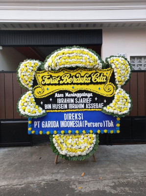Papan Bunga Duka di Kandri
