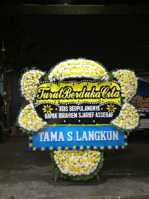 Papan Bunga Duka di Kandri