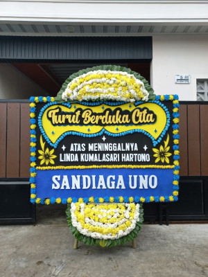 Papan Bunga Duka di Kandri