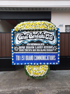 Papan Bunga Duka di Kandri